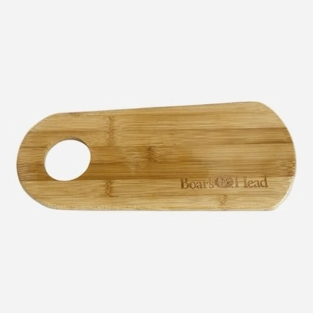 Boar's Head Bamboo Cutting Board Bread Cheese Serving Tray Charcuterie  12